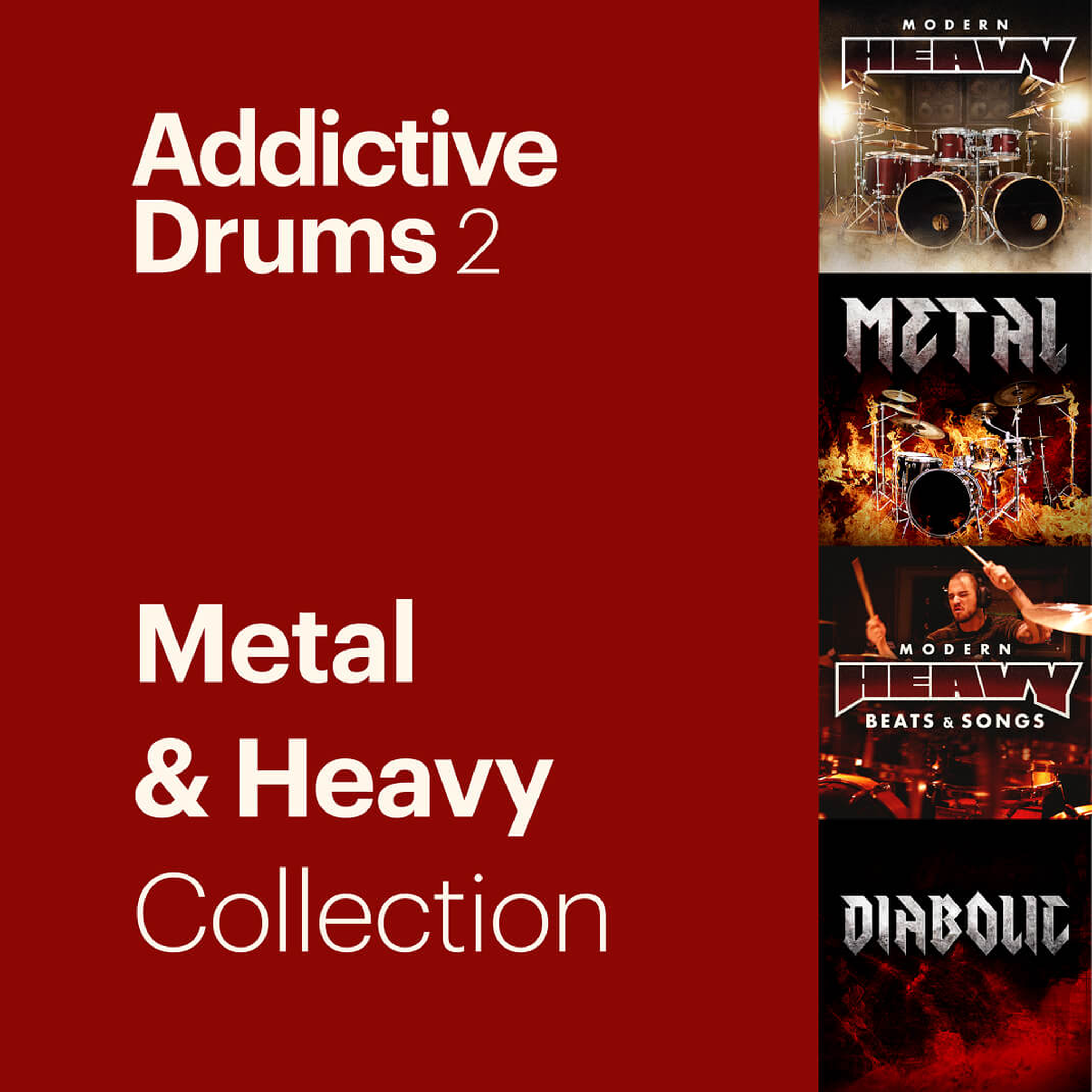 Addictive Drums 2: Metal & Heavy Collection
